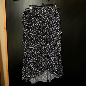 Madewell Midi Wrap Skirt